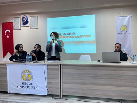 Bozkır MYO Mimari Restorasyon Programı tarafından düzenlenen "Sektör Buluşmaları-1-" Konferansımız Yapılmıştır.